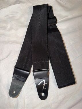 Fender Black Adjustable Strap